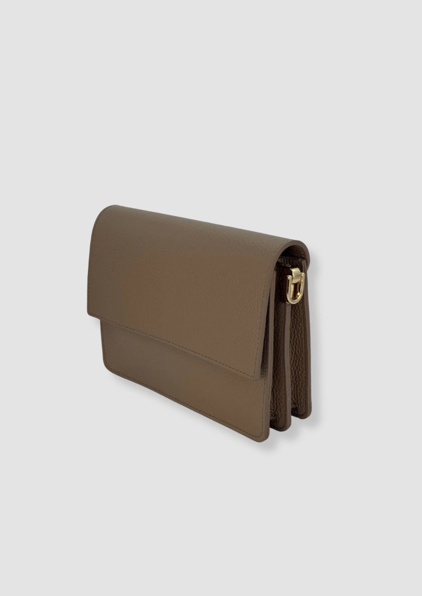 Alba leatherbag Taupe