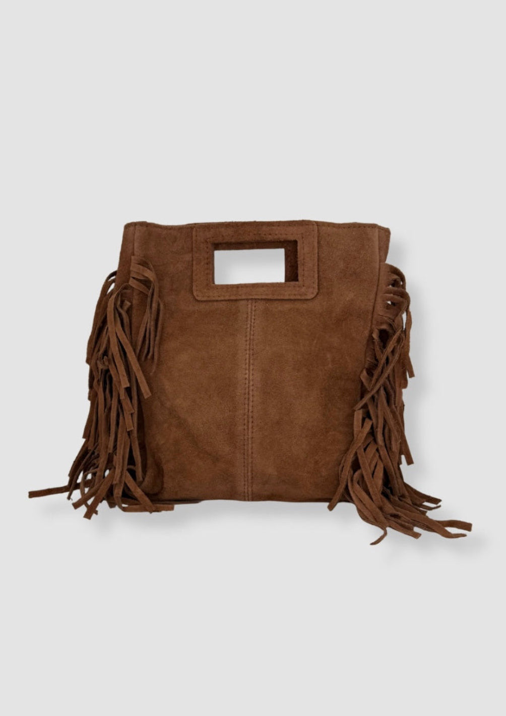 Chiara suede bag Brown