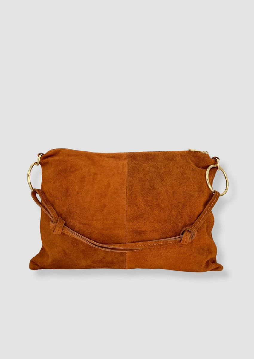 Adele suede bag Brown