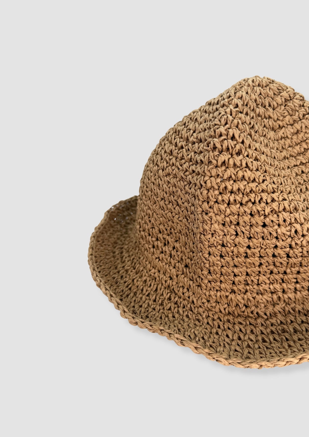 Bucket straw hat nature