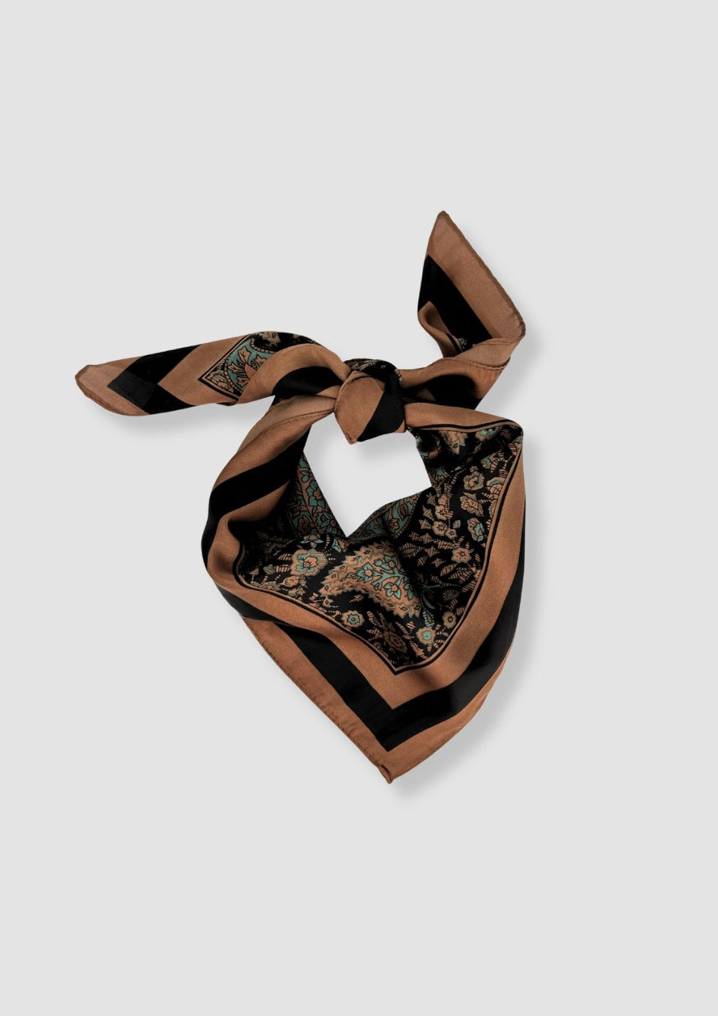 Paisley dream satin scarf