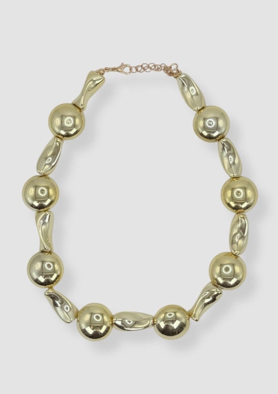 Choker necklace Gold