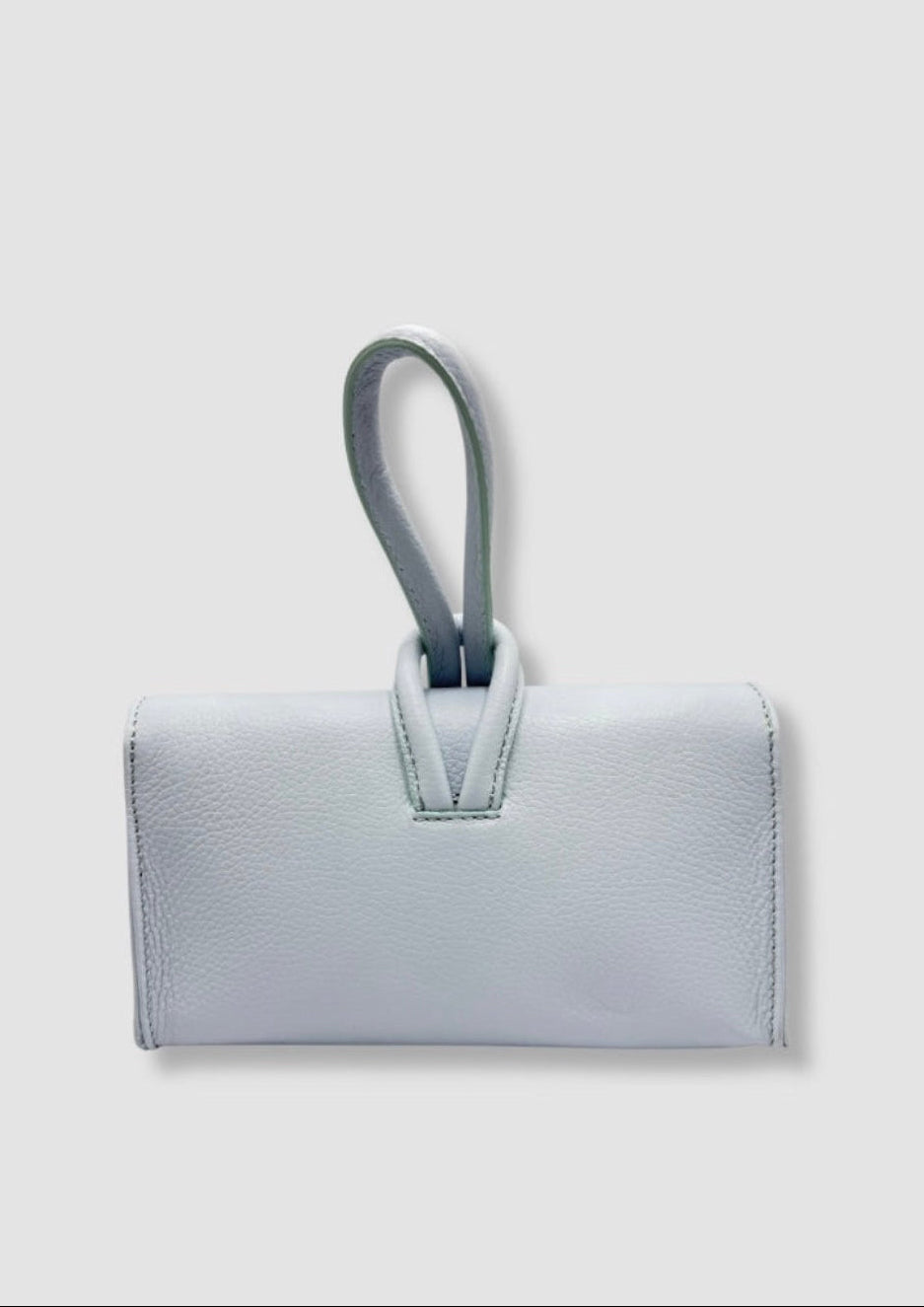 Fiona leather bag Light blue