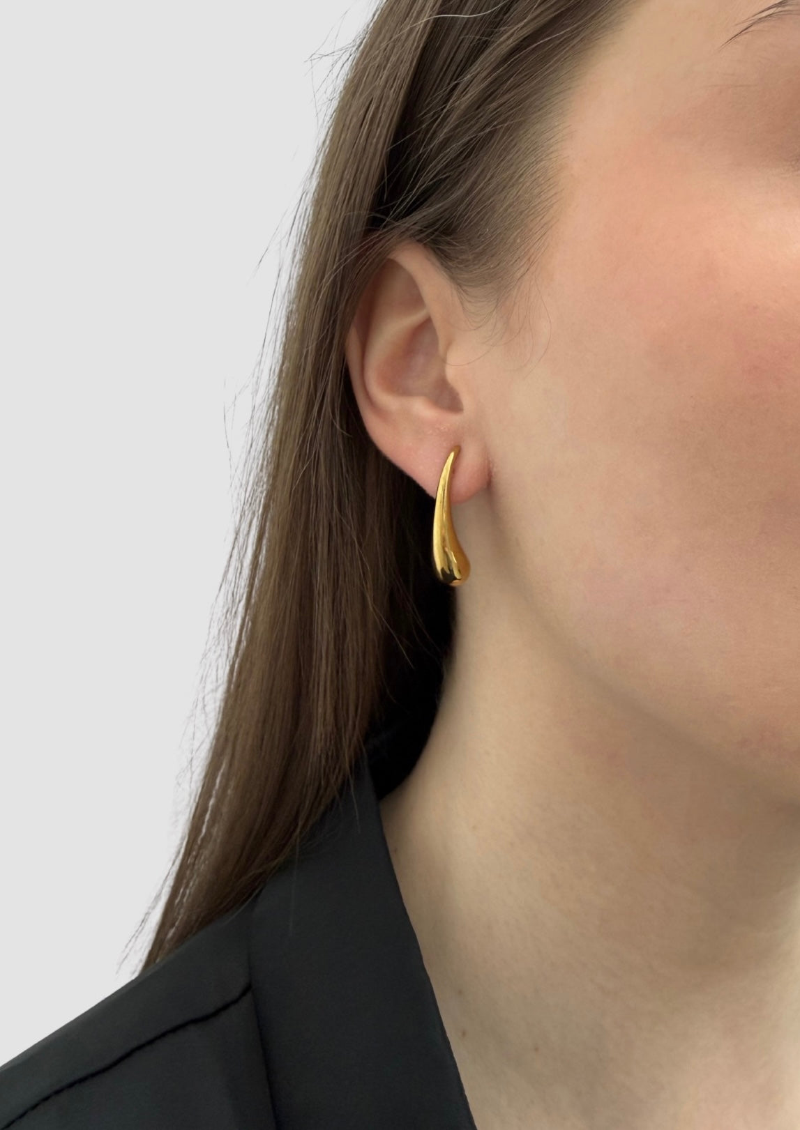 Raindrop earrings Gold