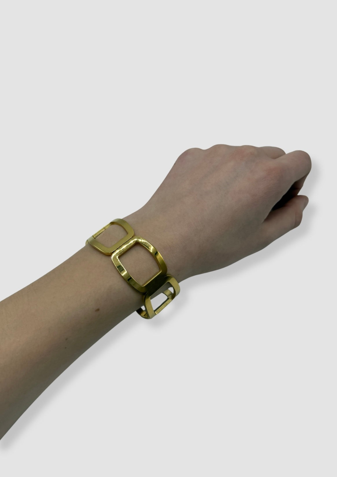 Square bracelet Gold