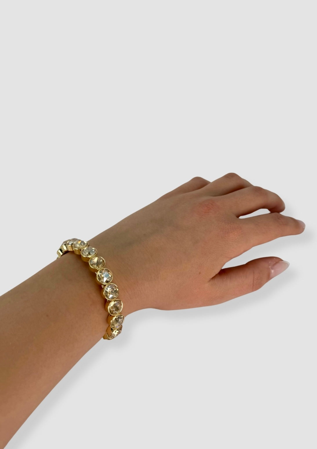 Luxurious stretch bracelet Clear