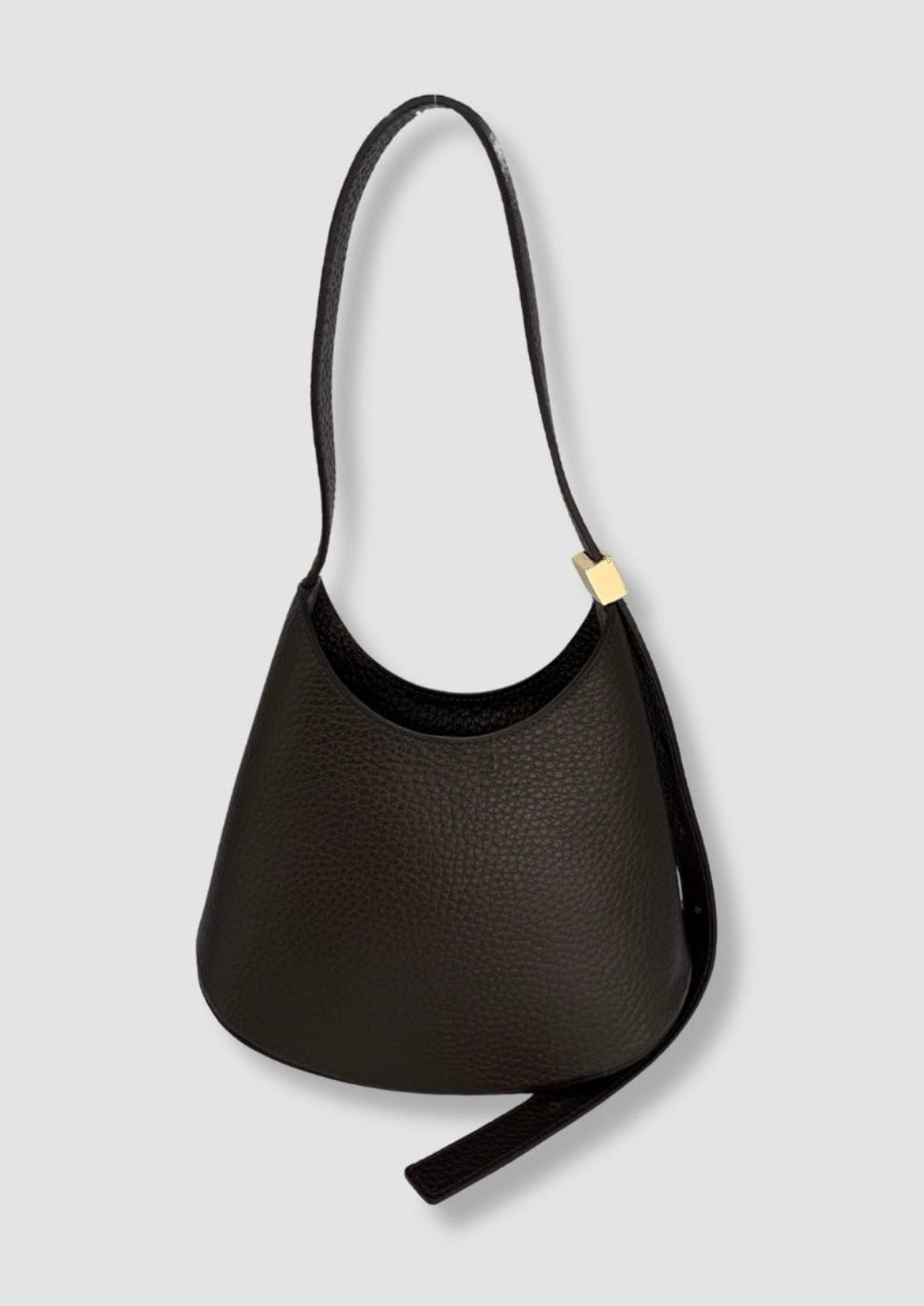 Adelina leather bag Dark Brown