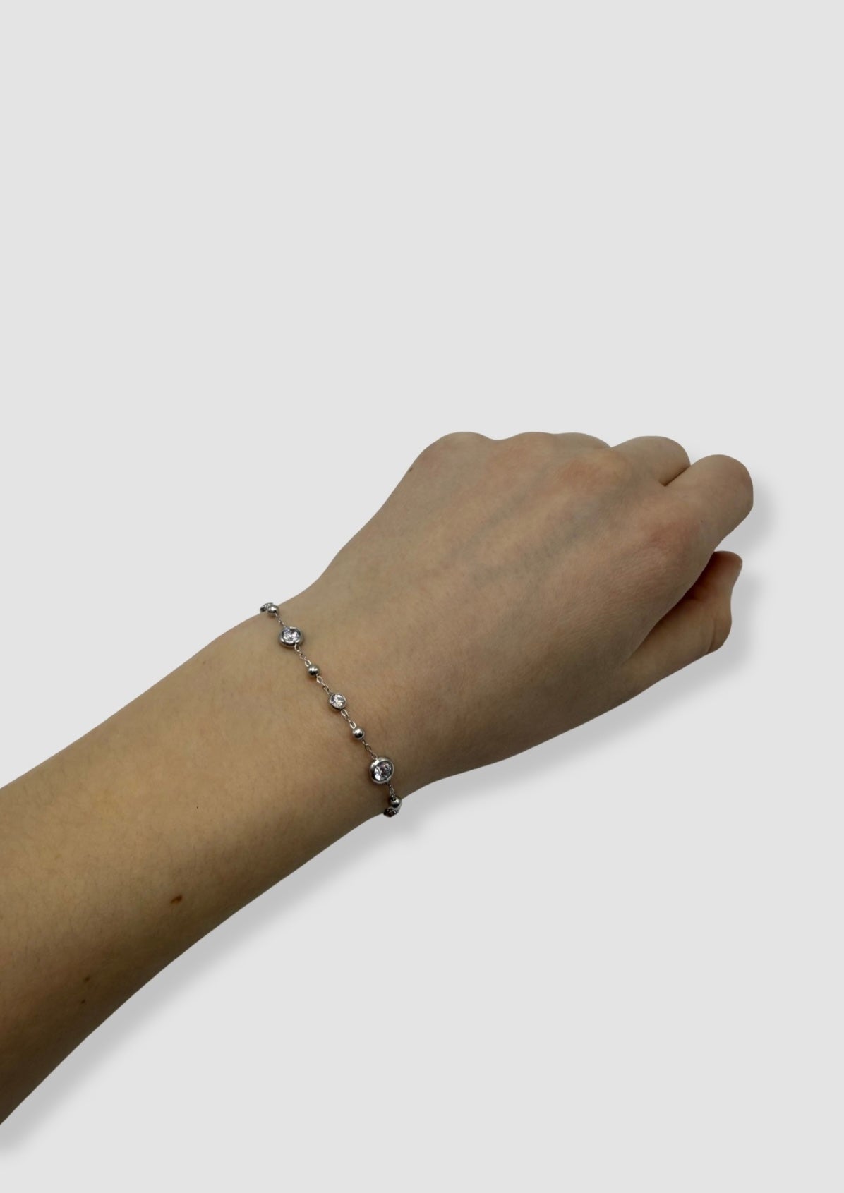Stones bracelet Silver