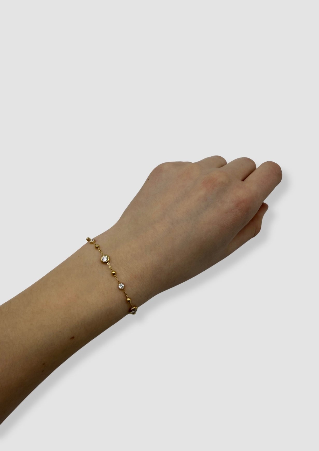 Stones bracelet Gold