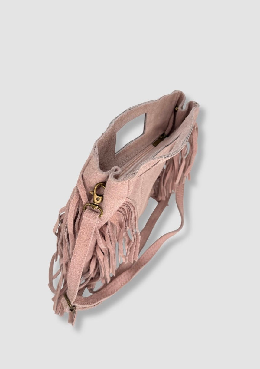Chiara suede bag Light pink