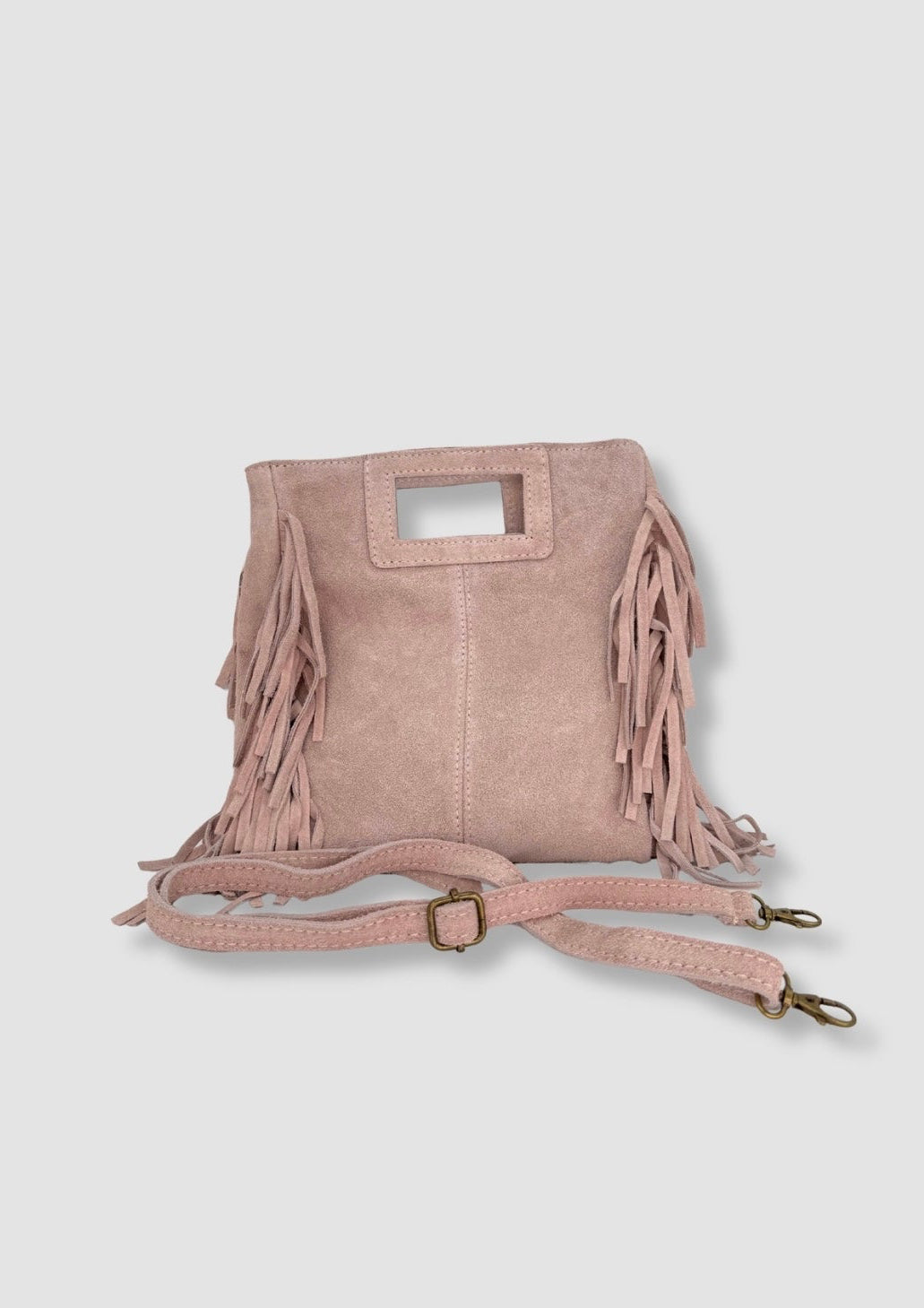 Chiara suede bag Light pink