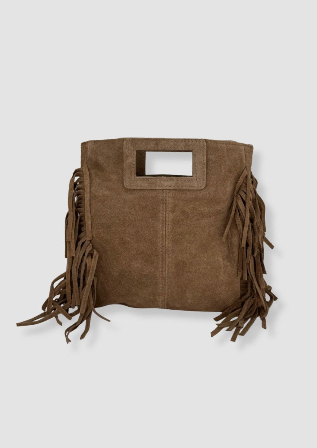 Chiara suede bag Taupe