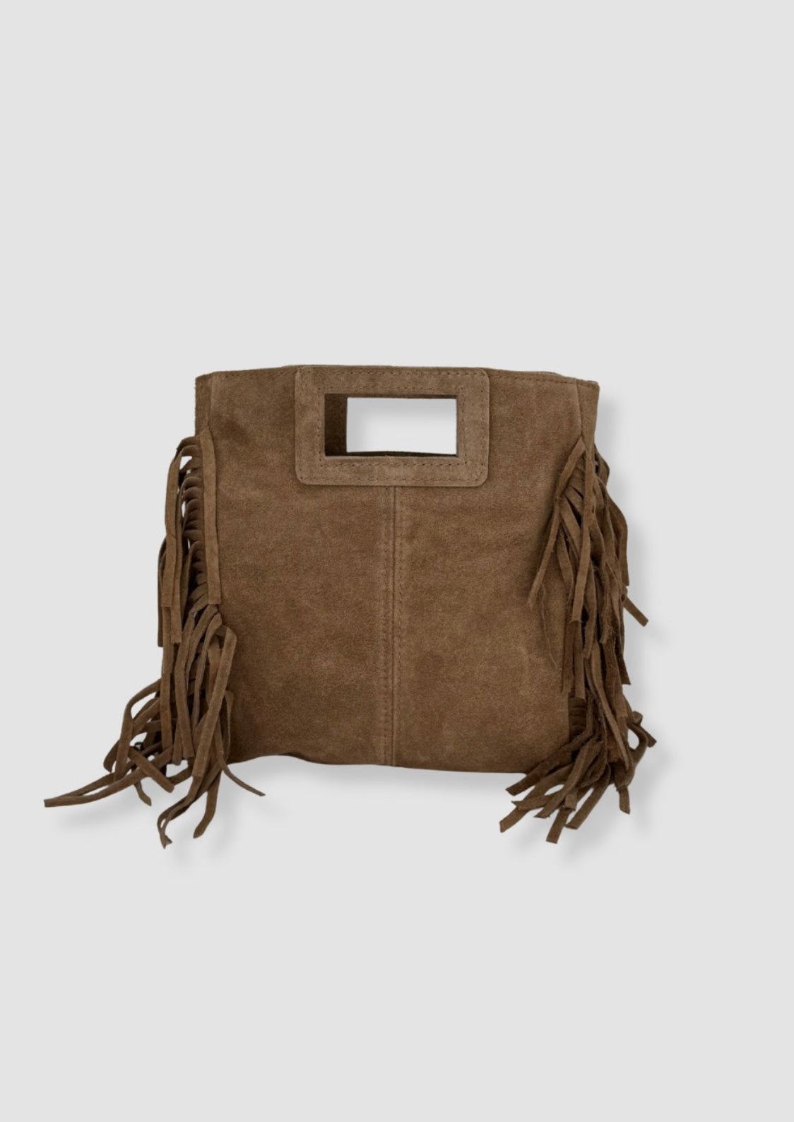 Chiara suede bag Taupe
