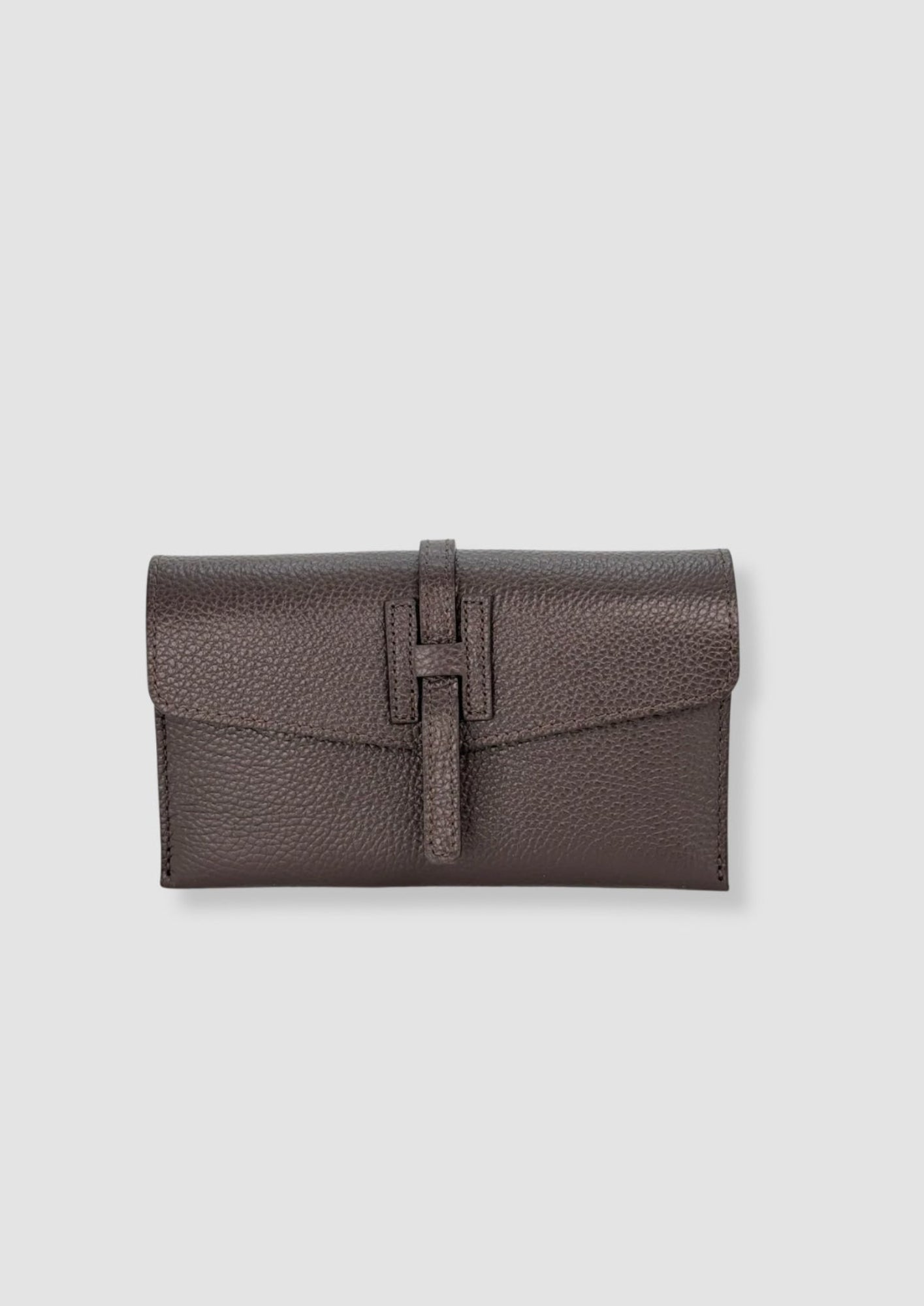 Bella leatherbag Dark brown