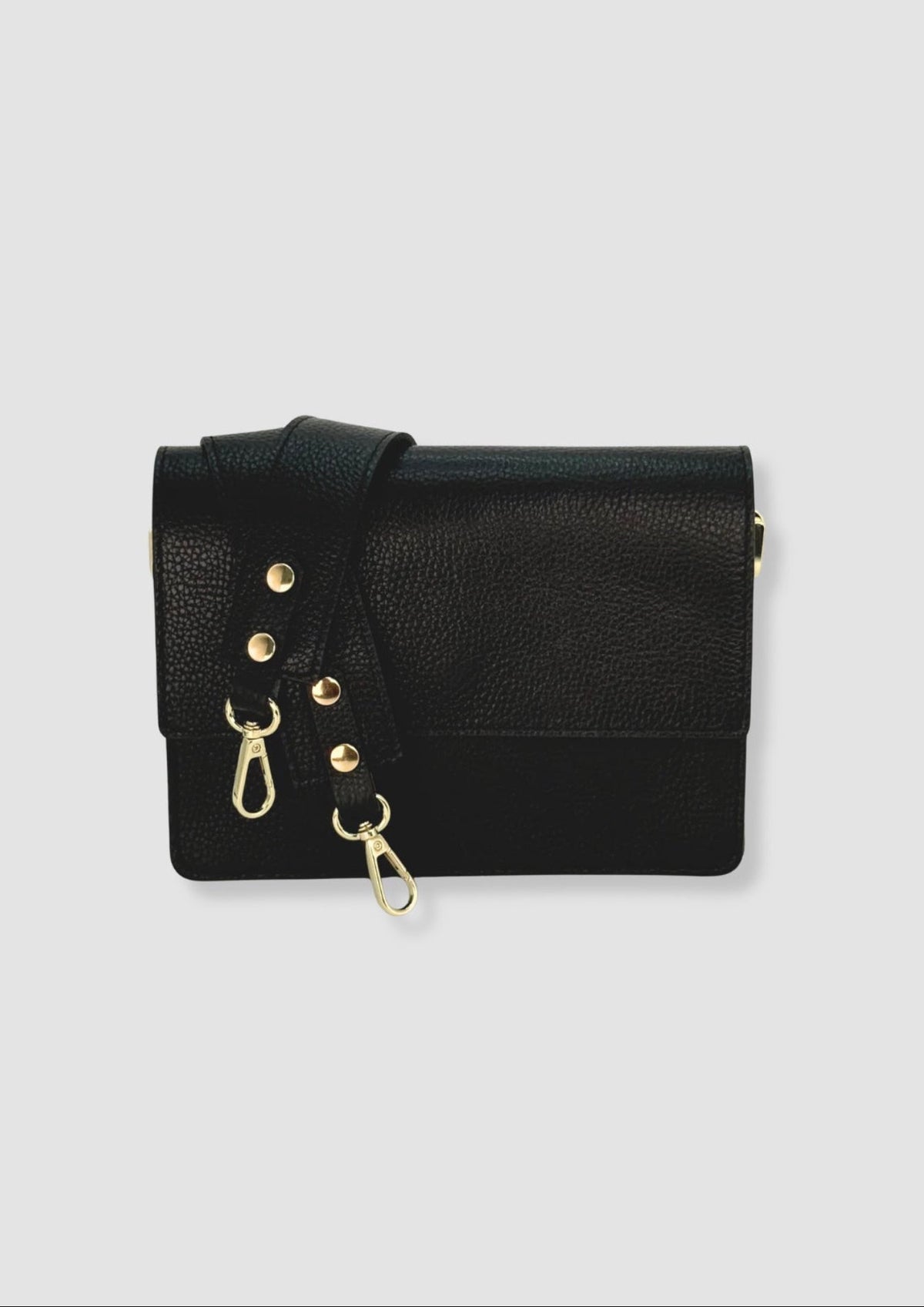 Alba leatherbag Black