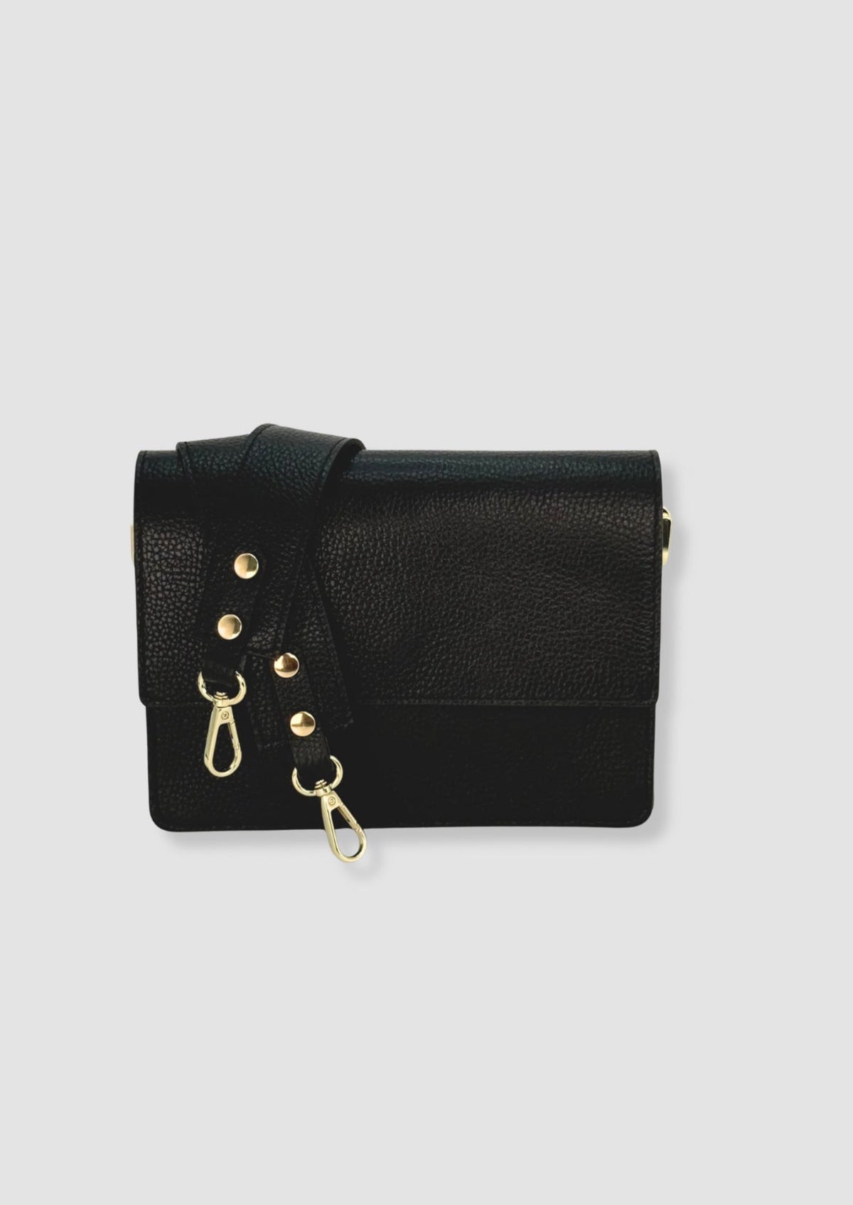 Alba leatherbag Black