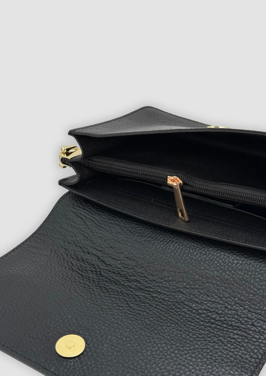 Alba leatherbag Black