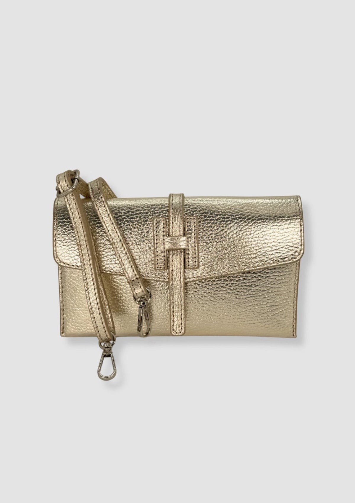 Bella leatherbag Gold