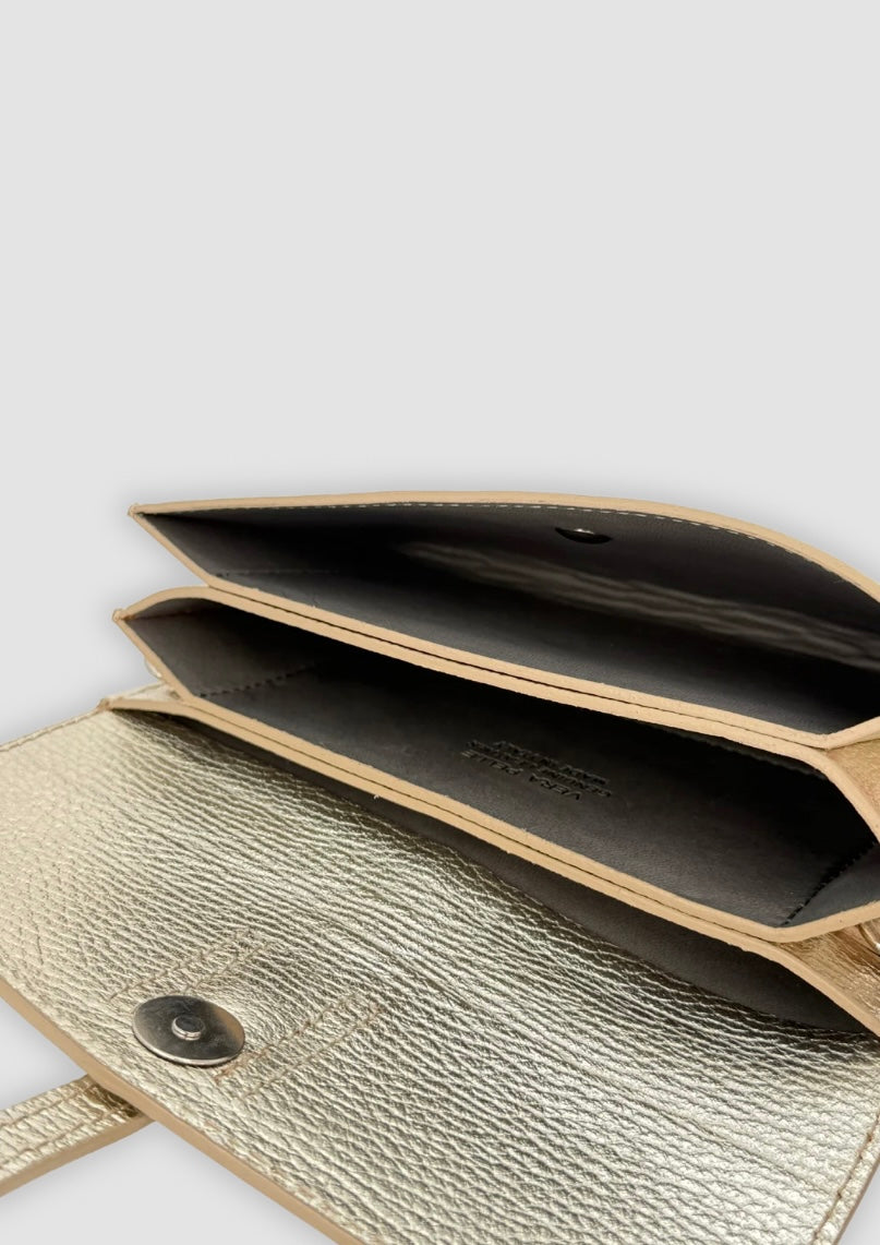 Bella leatherbag Gold