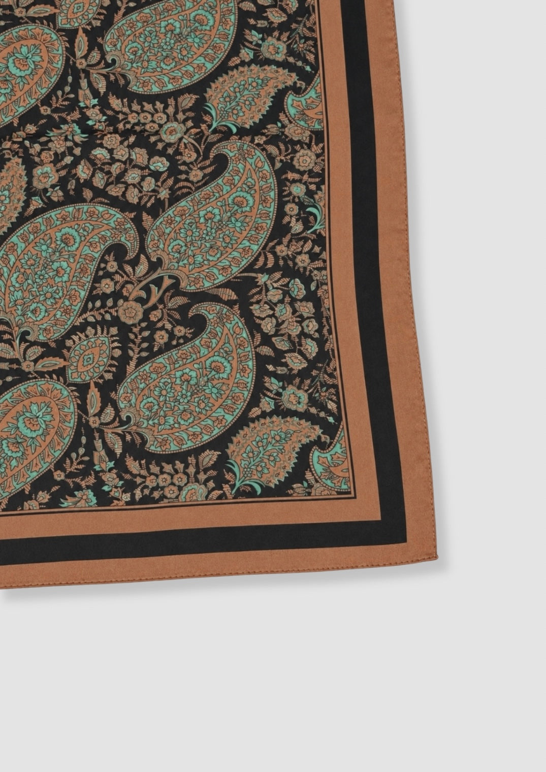 Paisley dream satin scarf