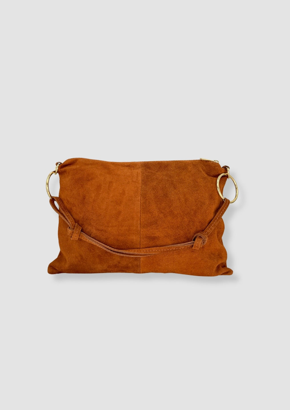 Adele suede bag Brown