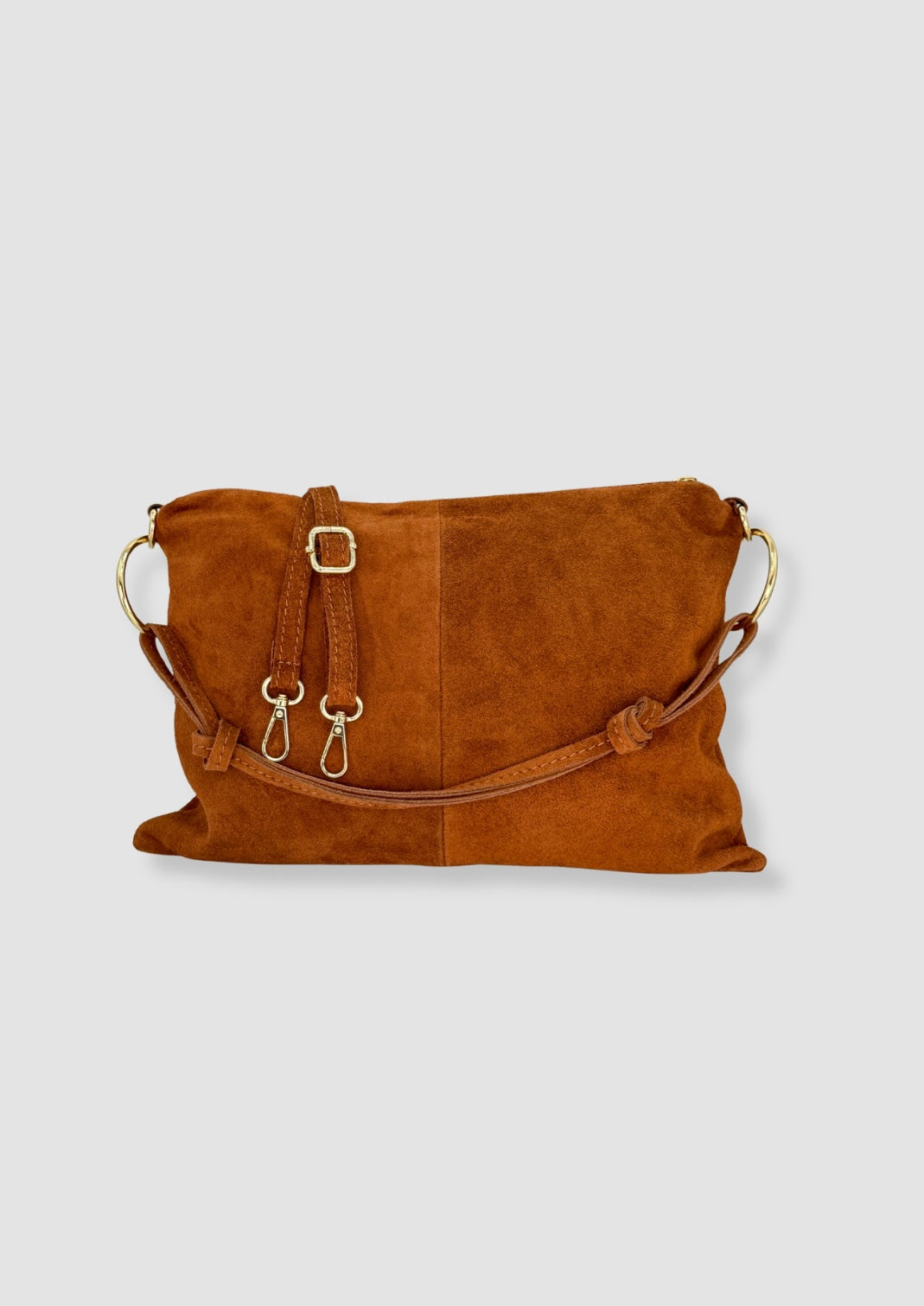 Adele suede bag Brown