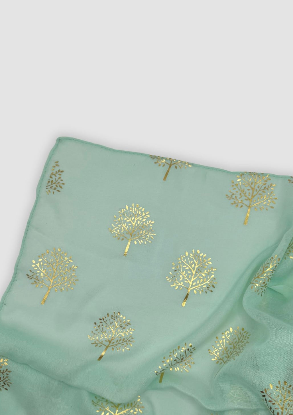 Tree of life scarf Mint green