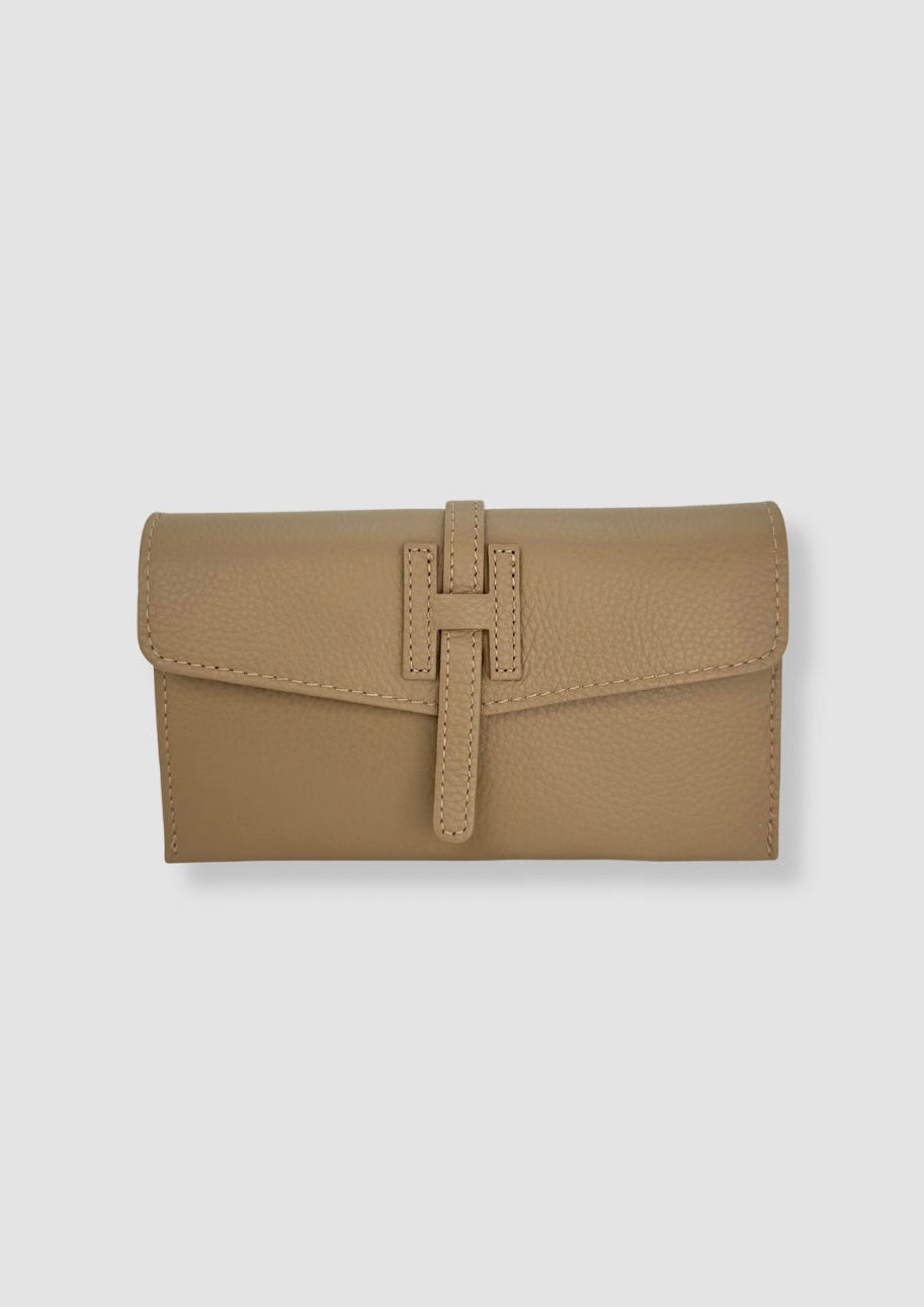 Bella leatherbag Taupe
