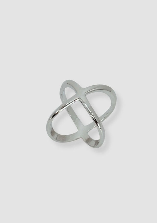 Scarf ring Silver