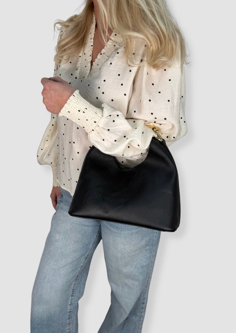 Andrea leather bag Black