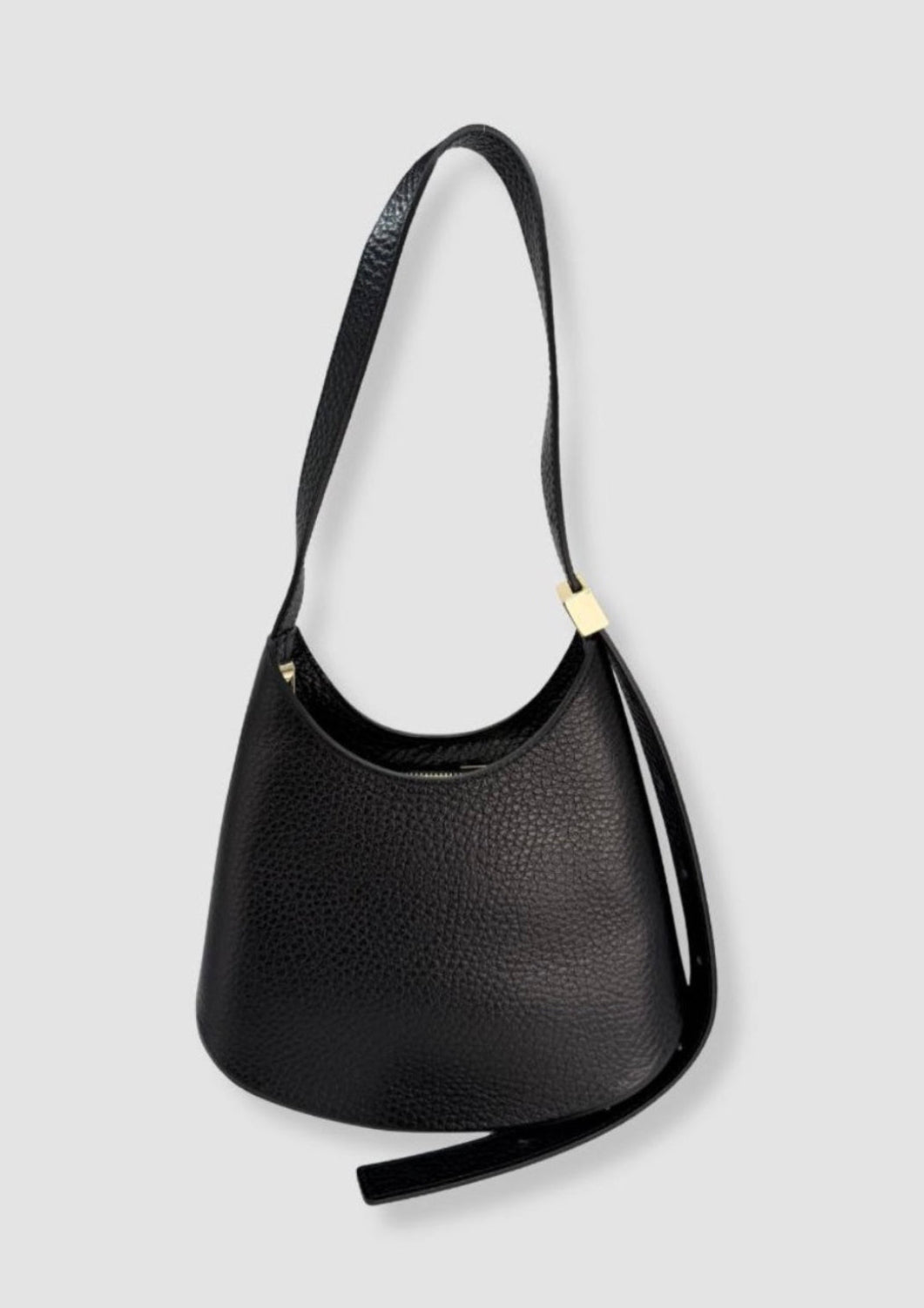 Adelina leather bag Black