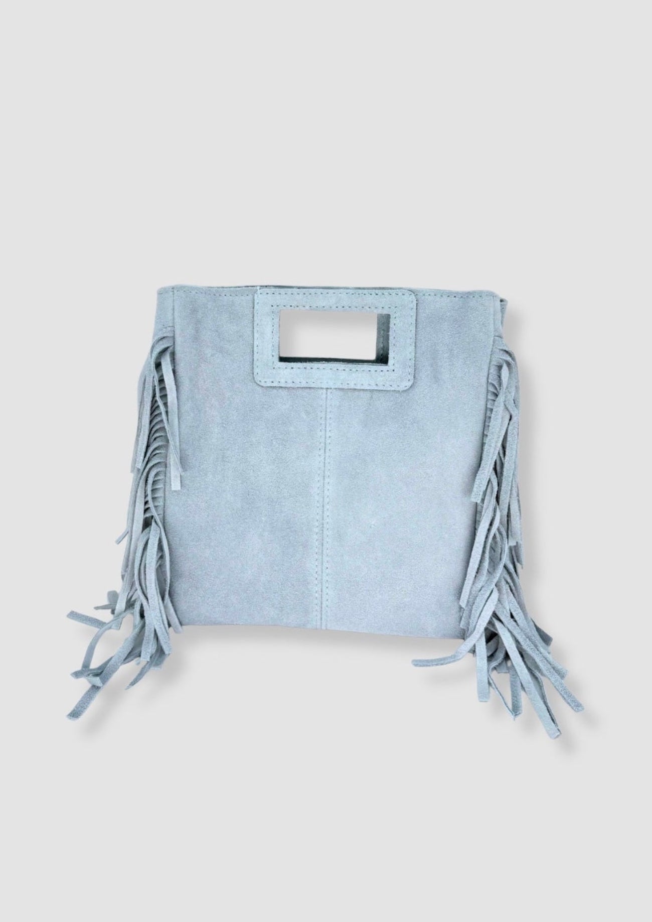 Chiara suede bag Light blue