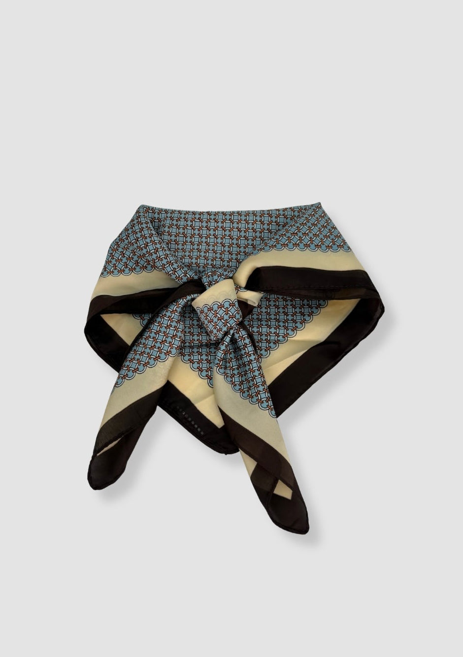 Classy satin scarf