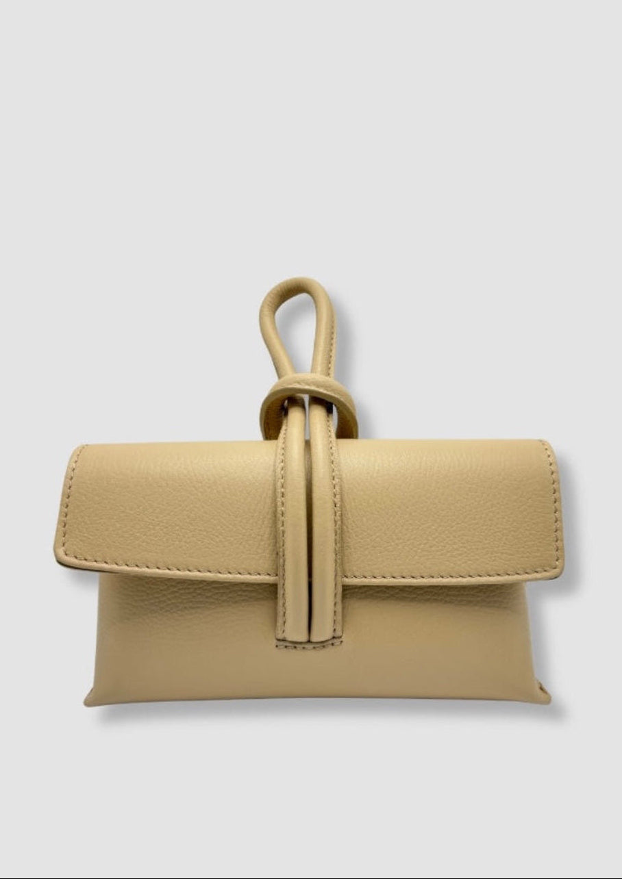 Fiona leather bag Beige