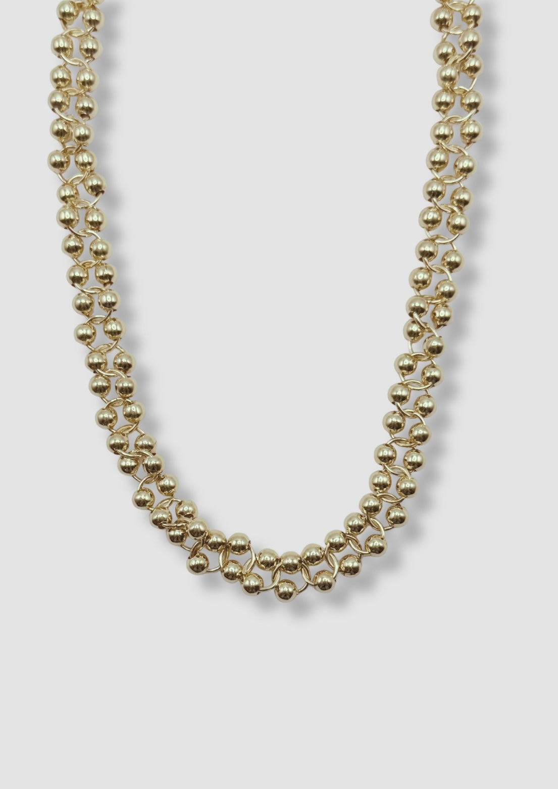 Luxury chain necklace Gold