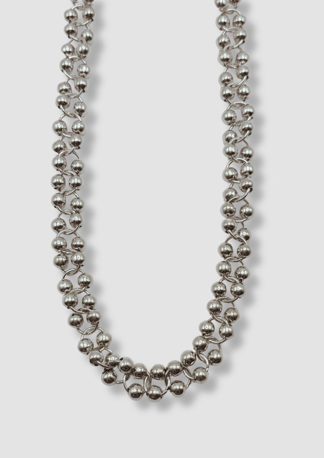 Luxury chain necklace Silver