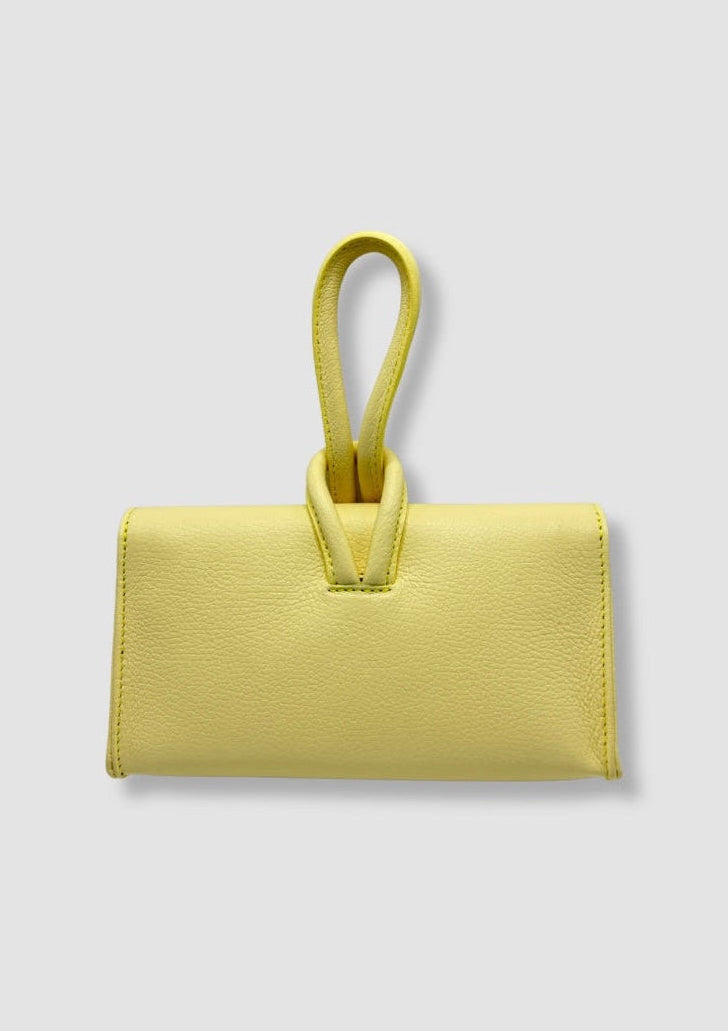 Fiona leather bag Yellow