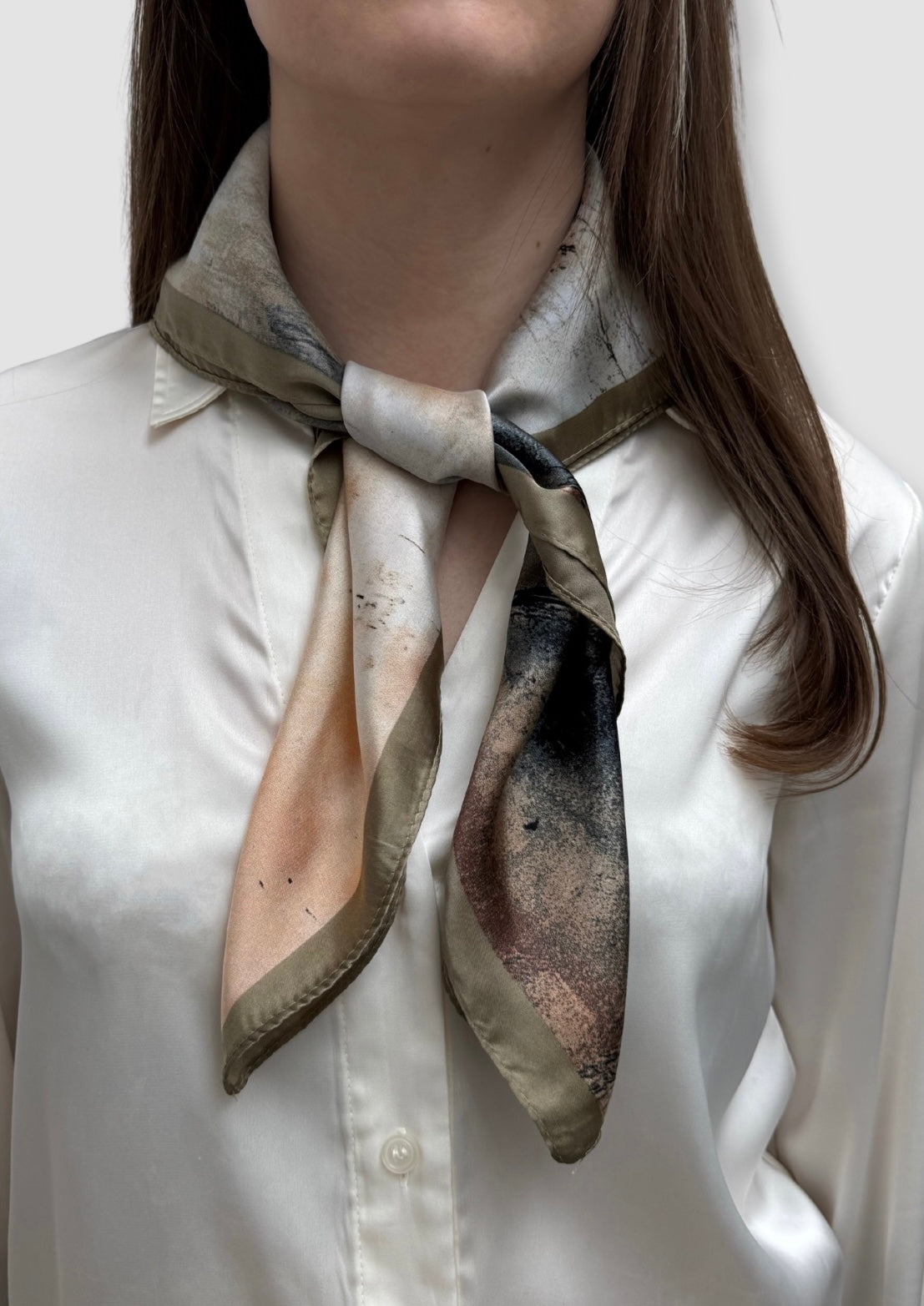 Ballerina satin scarf