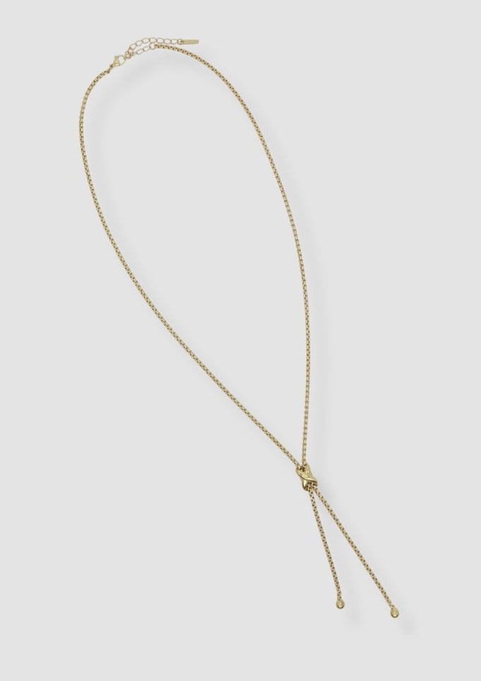 Cross necklace Gold