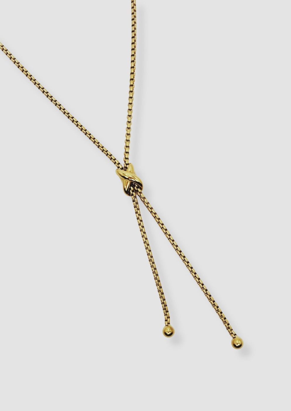 Cross necklace Gold