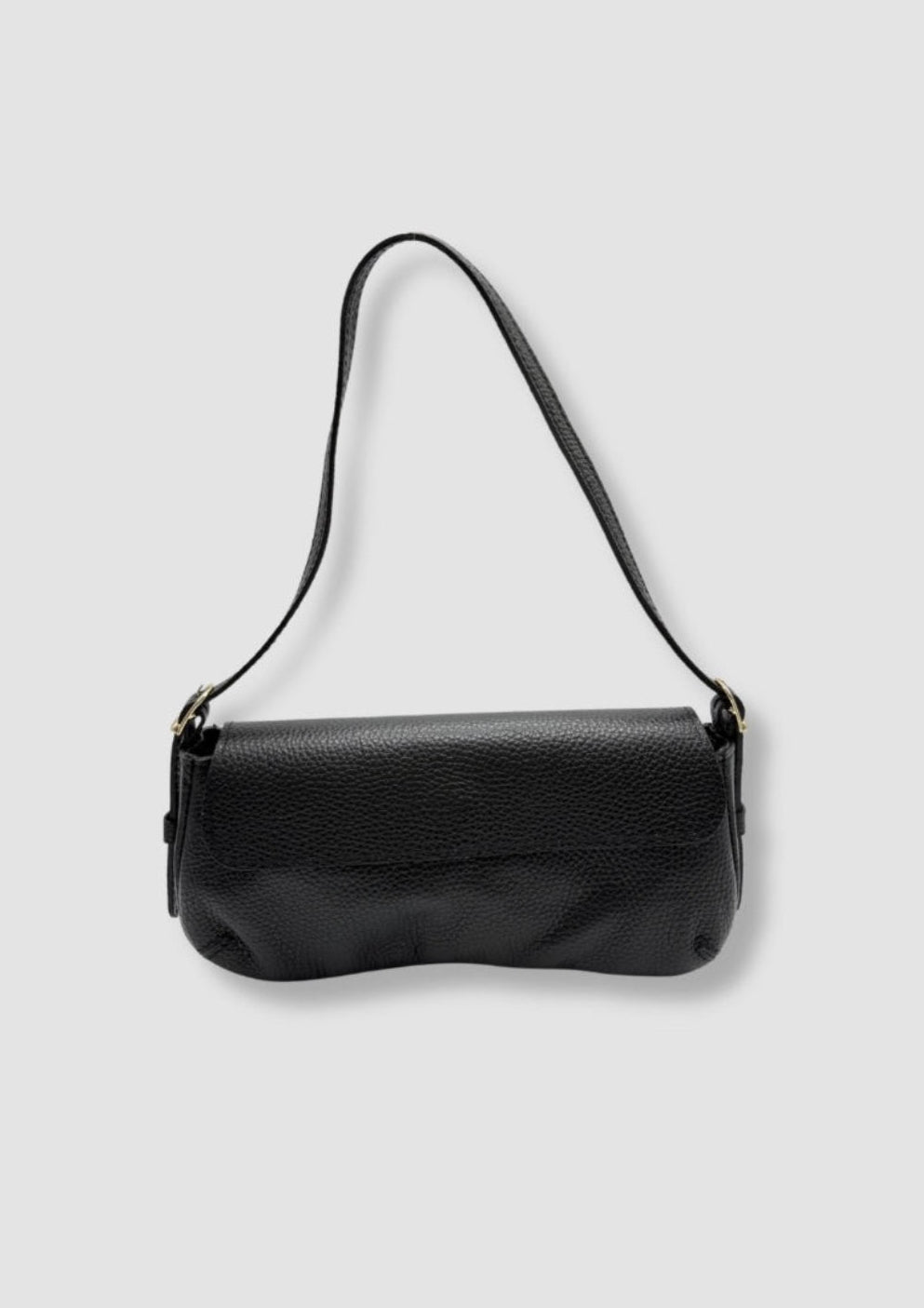 Sibel leather bag Black