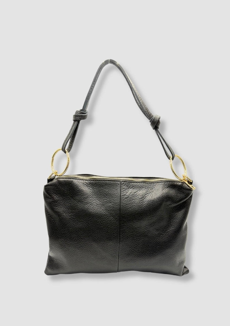 Adele leather bag Black