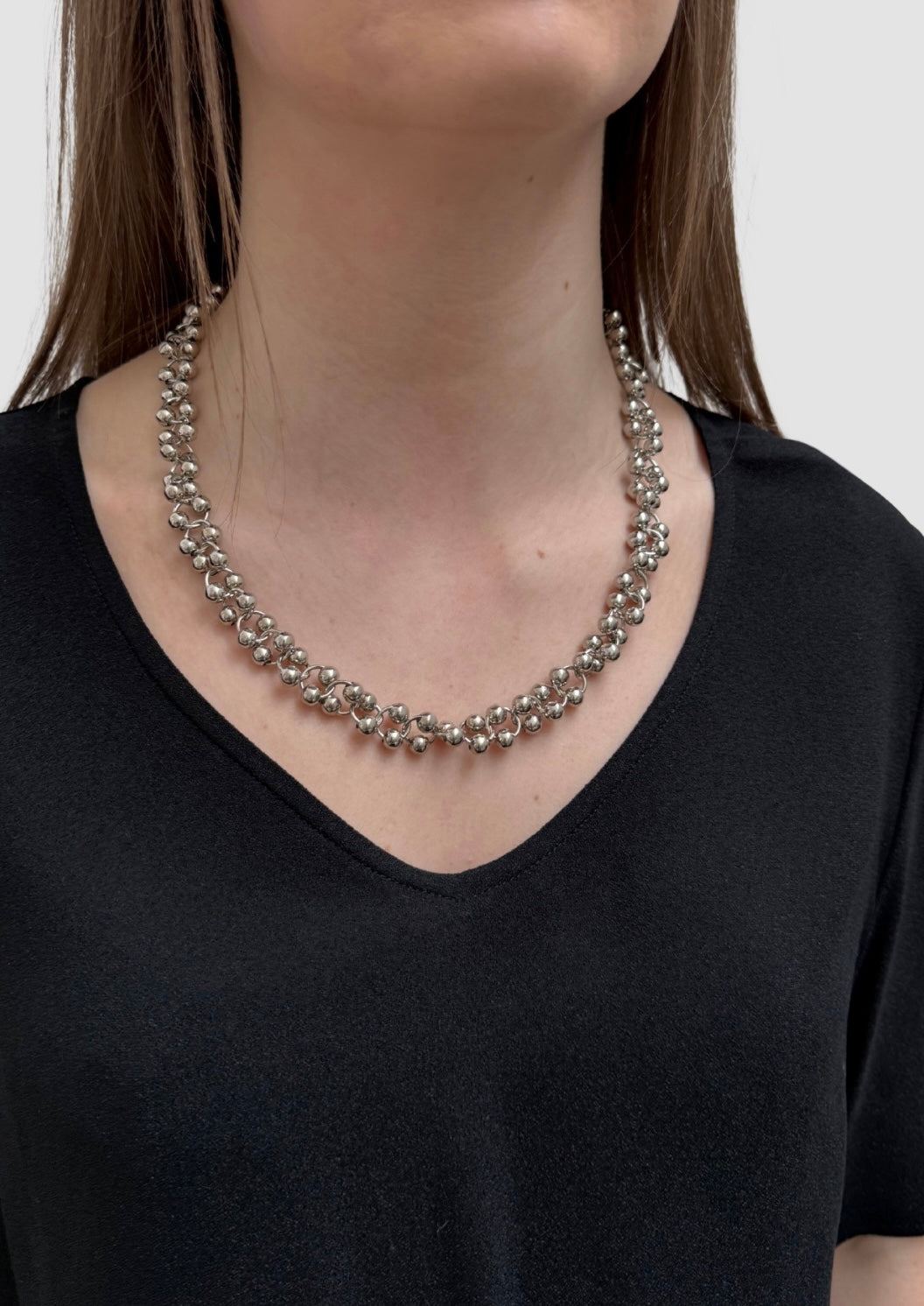 Luxury chain necklace Silver