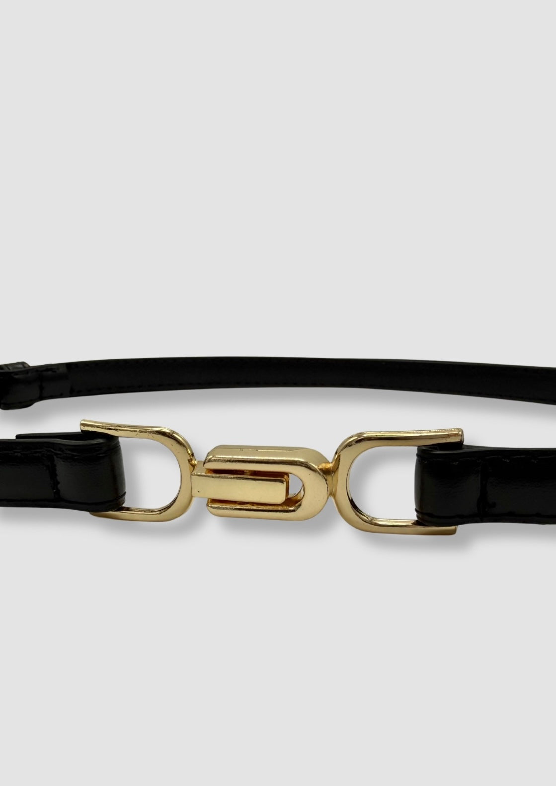 Fashion adjustable belt Black
