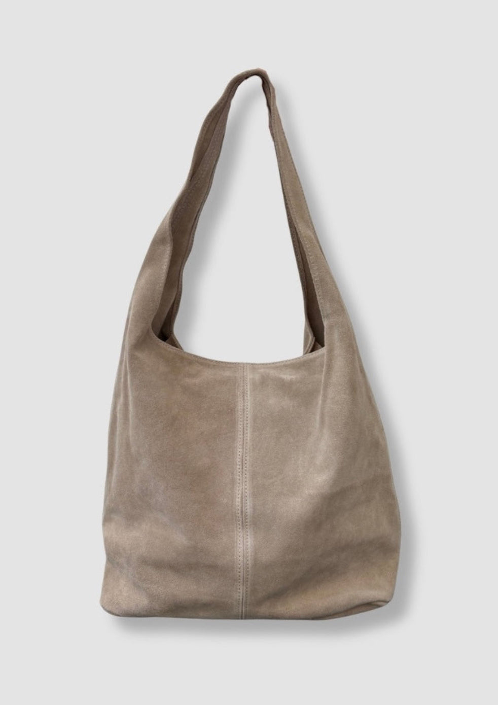 Elena suede totebag Sand