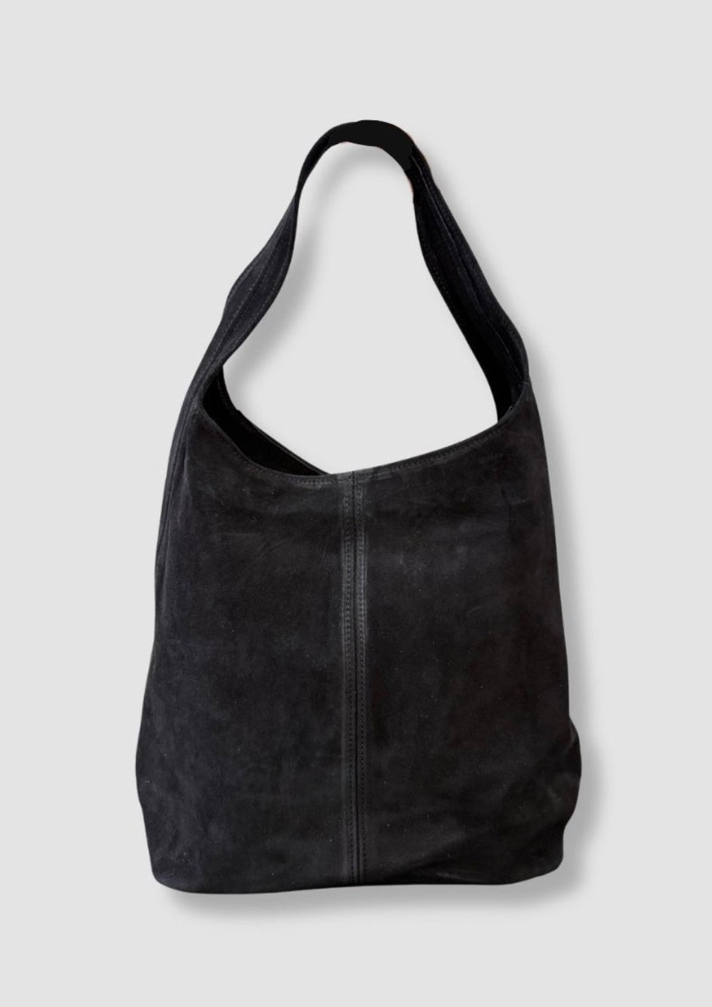Elena suede totebag Black
