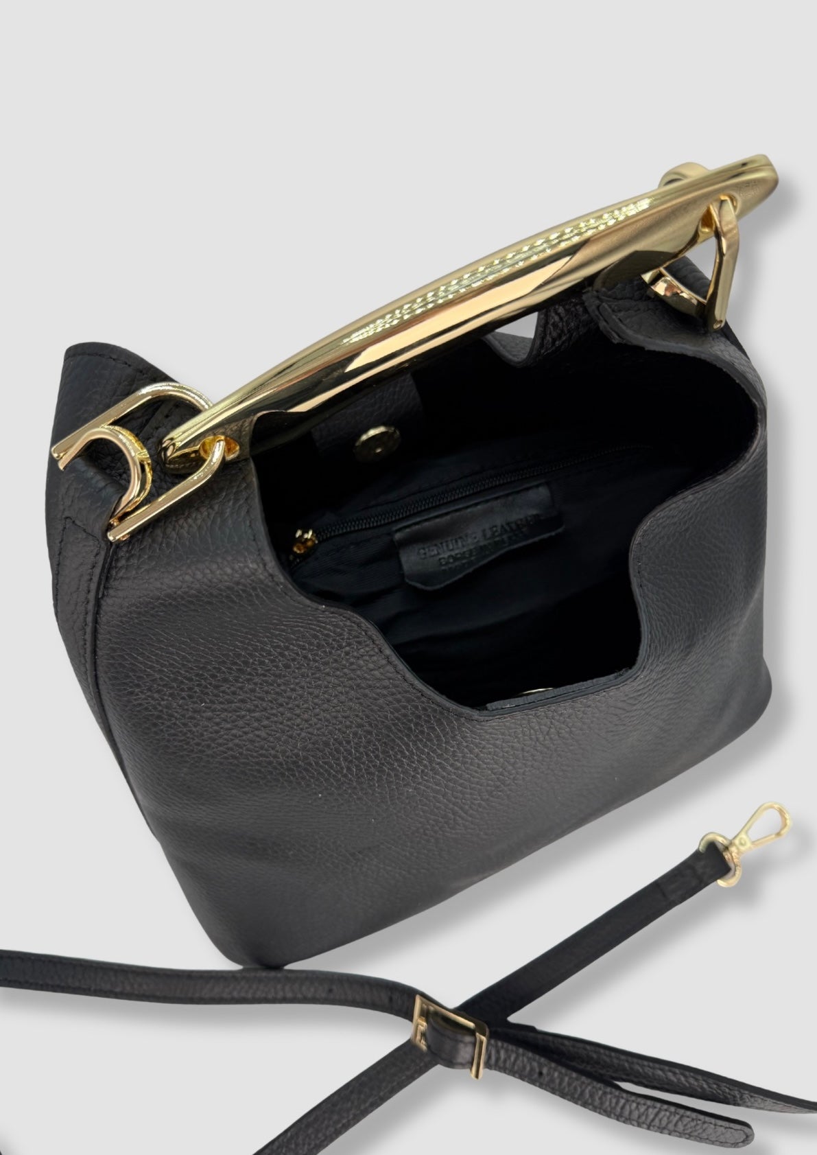 Andrea leather bag Black